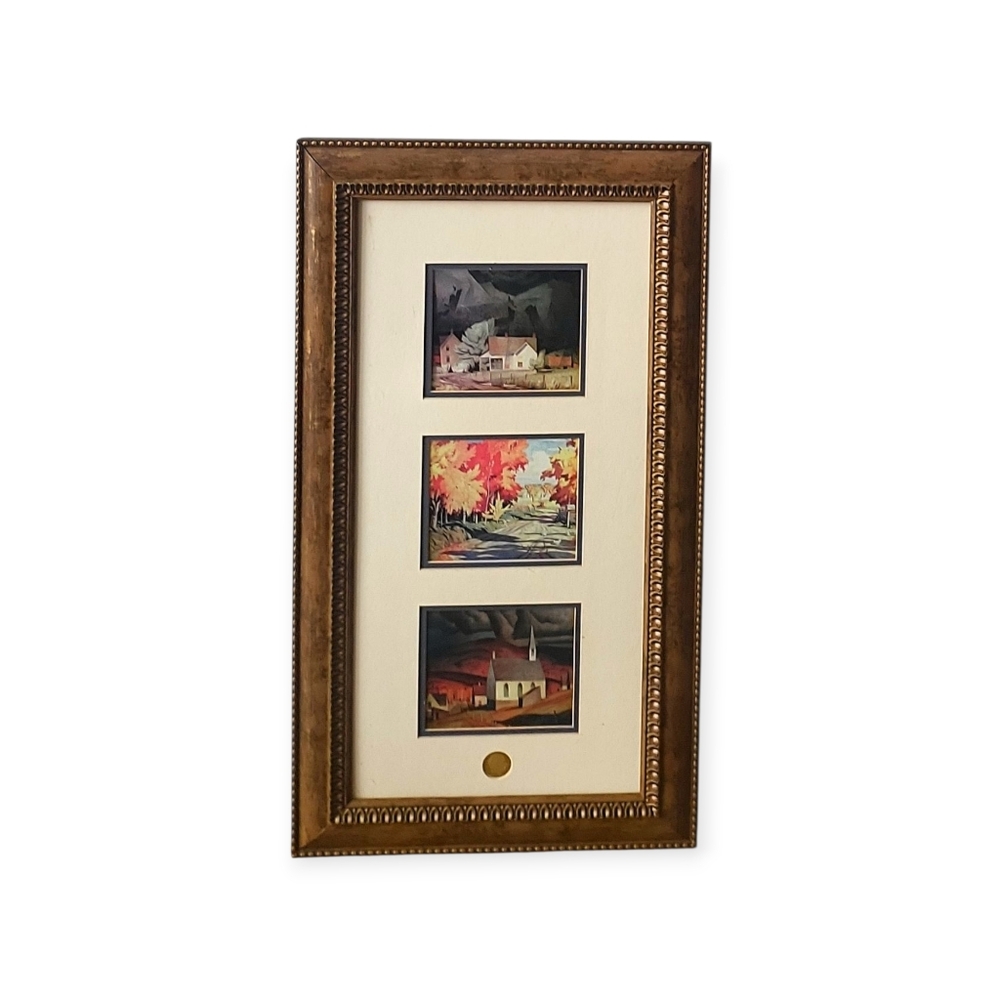 3 Art Prints By A.J Casson. Group Of 7. Limited Edition of 1950